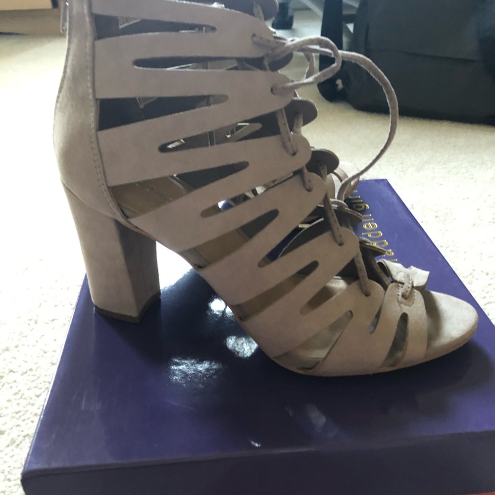 NWOT Madden Girl Dark Taupe Heels